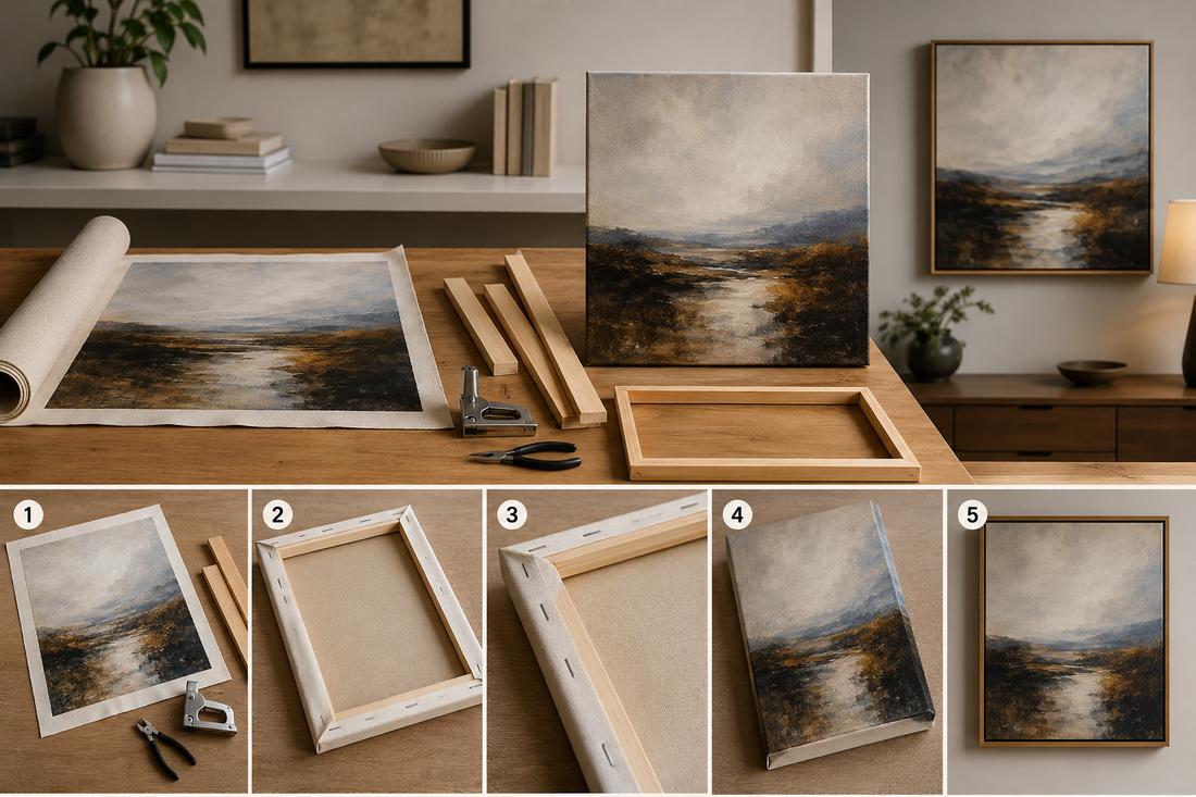 How to Frame an Unstretched Oil Painting: A Complete Guide for UK Homeowners