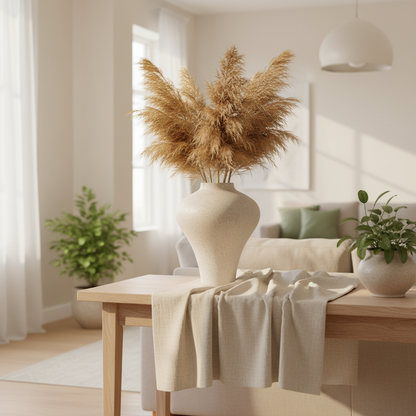 Beige Vase - Japandi