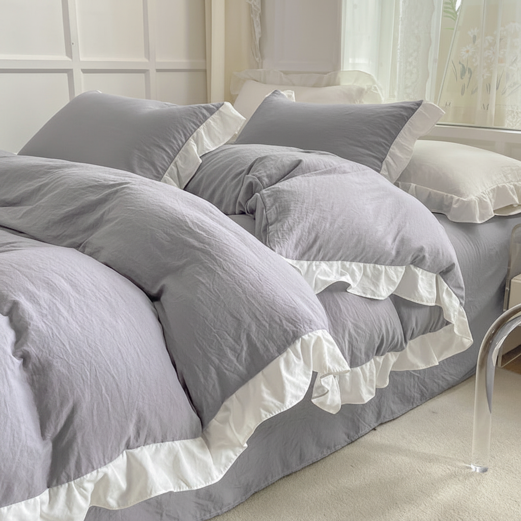 Dove Grey Lace