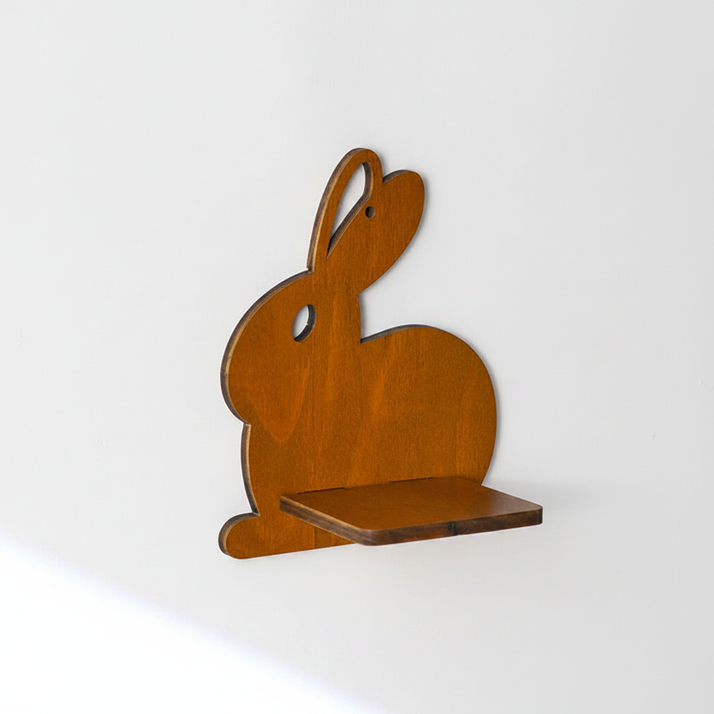 Wooden Novelty Wall Shelf | Decorative Mini Shelf in 11 Designs