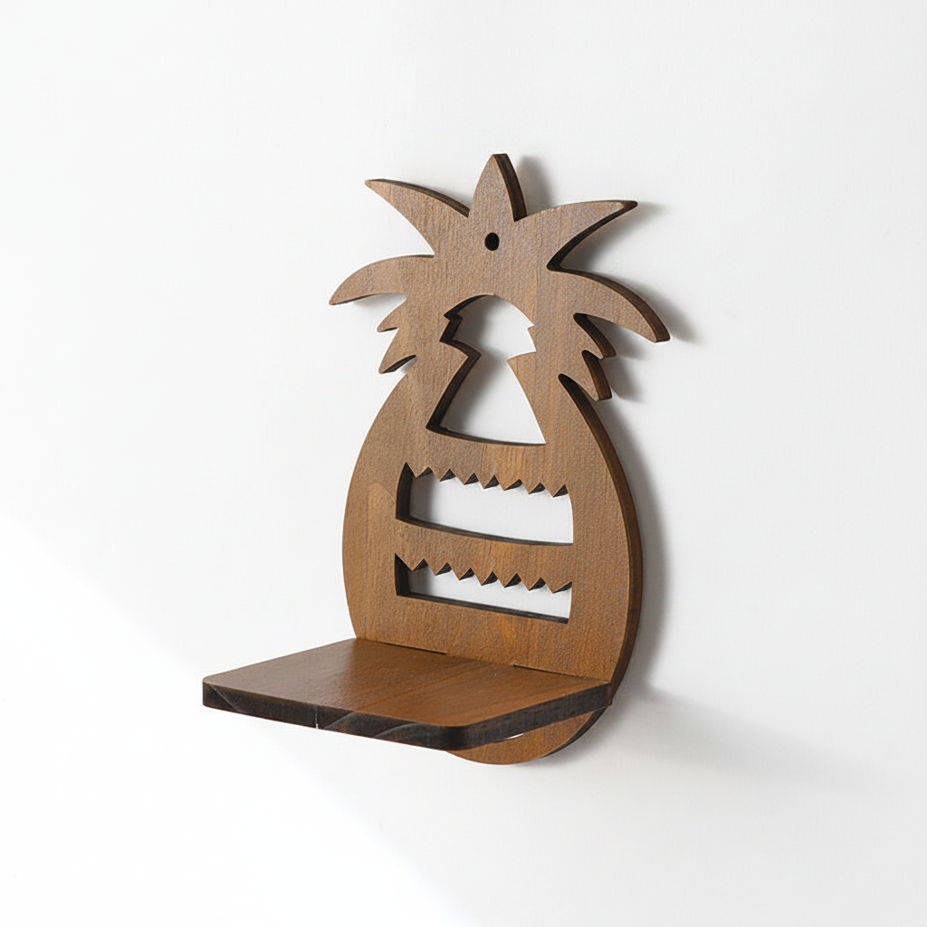 Wooden Novelty Wall Shelf | Decorative Mini Shelf in 11 Designs
