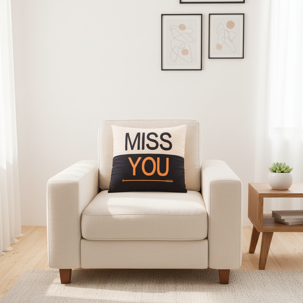 Miss You Cushion