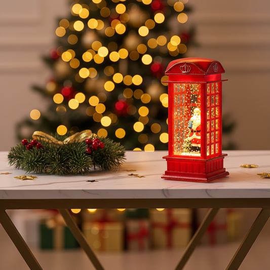 Noelle Red — Marble Console Christmas
