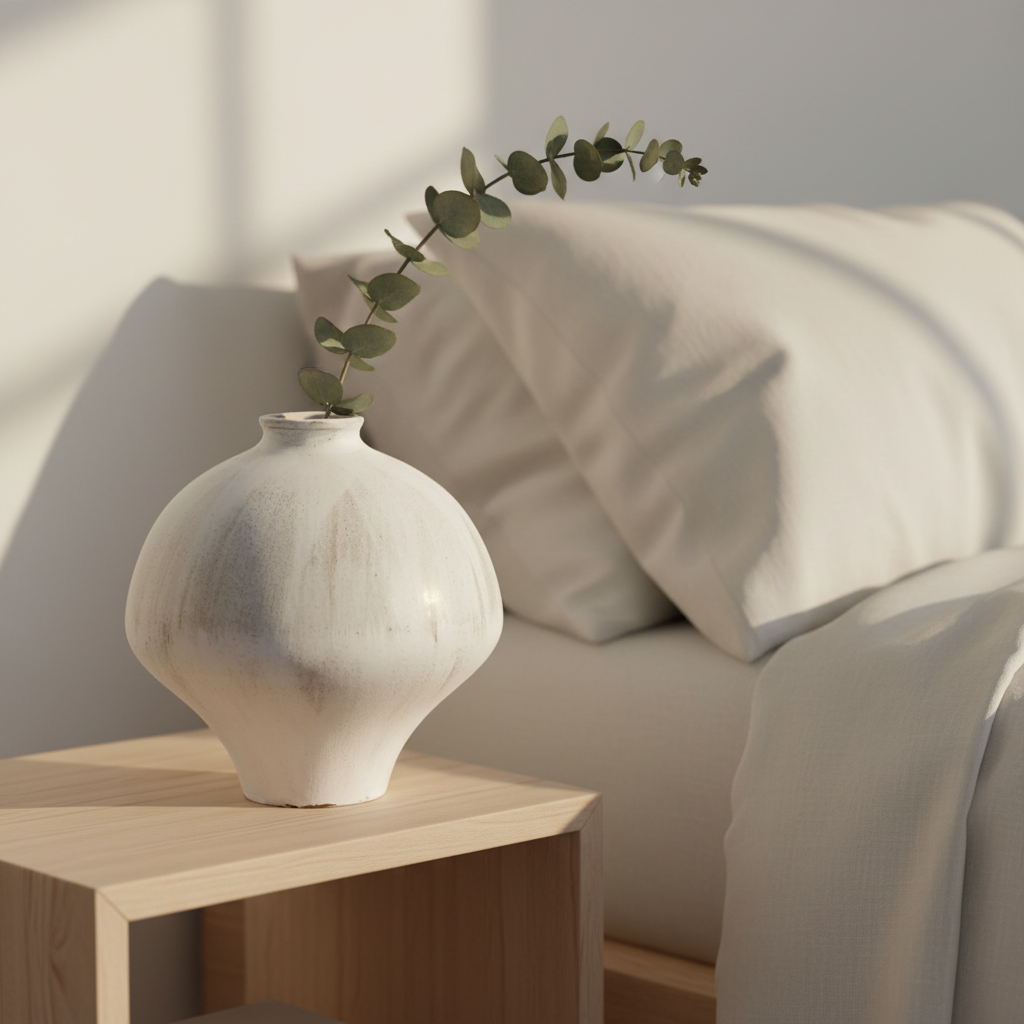 White bedroom